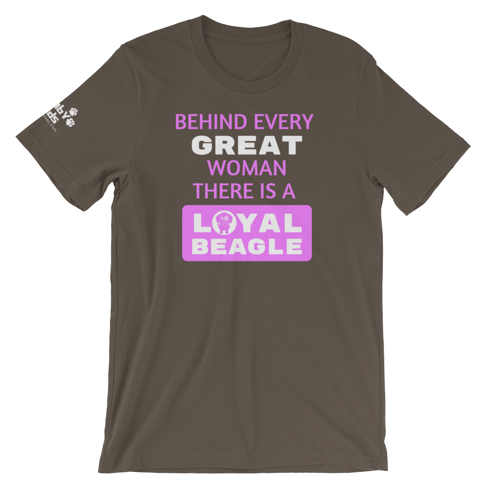 Loyal Beagle Short-Sleeve Unisex T-Shirt