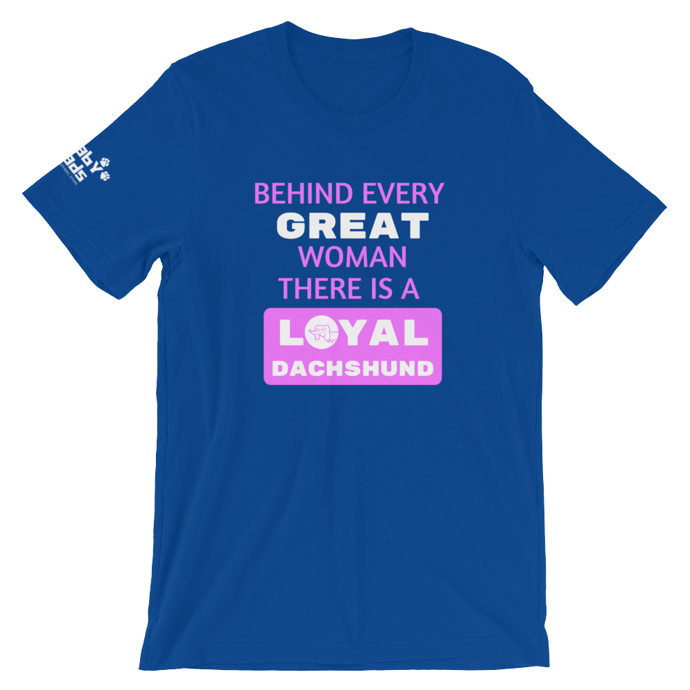 Loyal Dachshund Short-Sleeve T-Shirt
