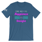 Key to Happiness is a Beagle T-Shirt