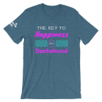 Key to Happiness is a Dachshund T-Shirt
