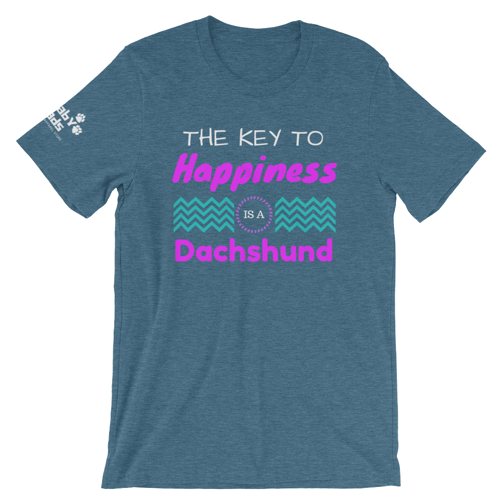 Key to Happiness is a Dachshund T-Shirt