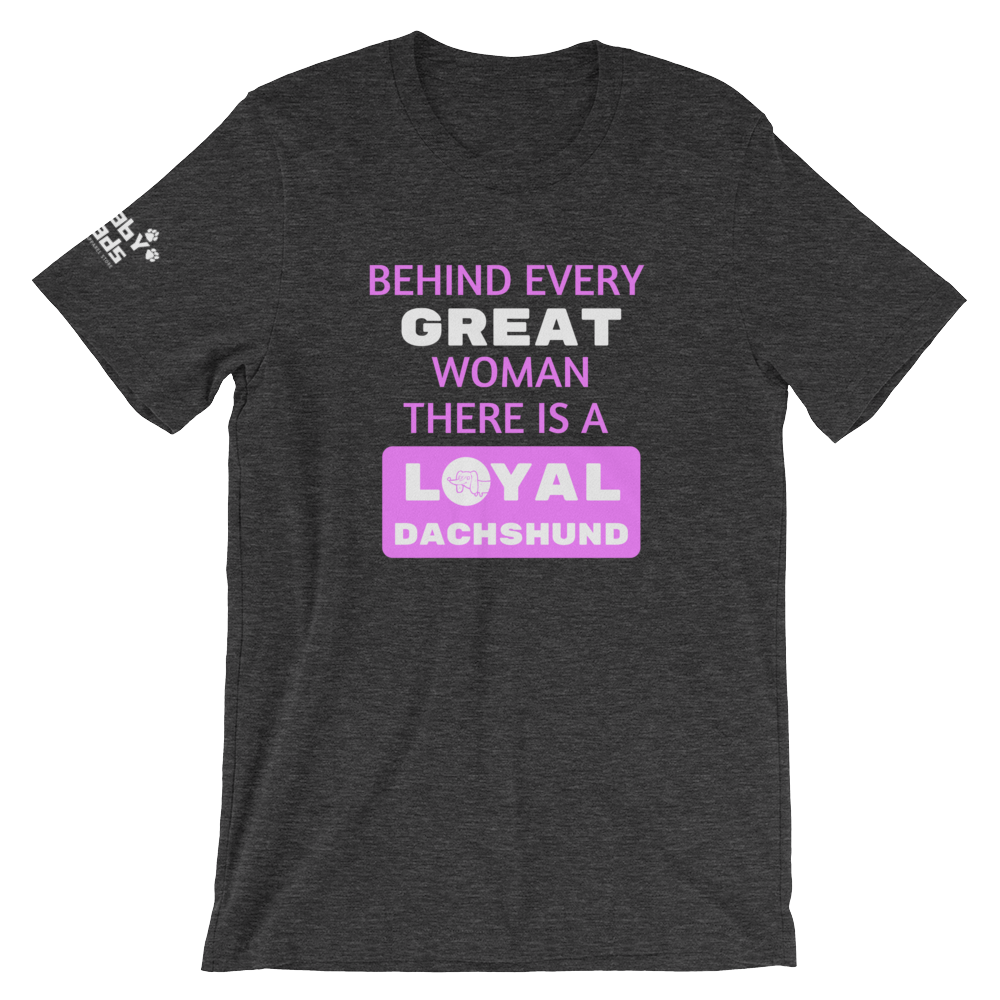 Loyal Dachshund Short-Sleeve T-Shirt