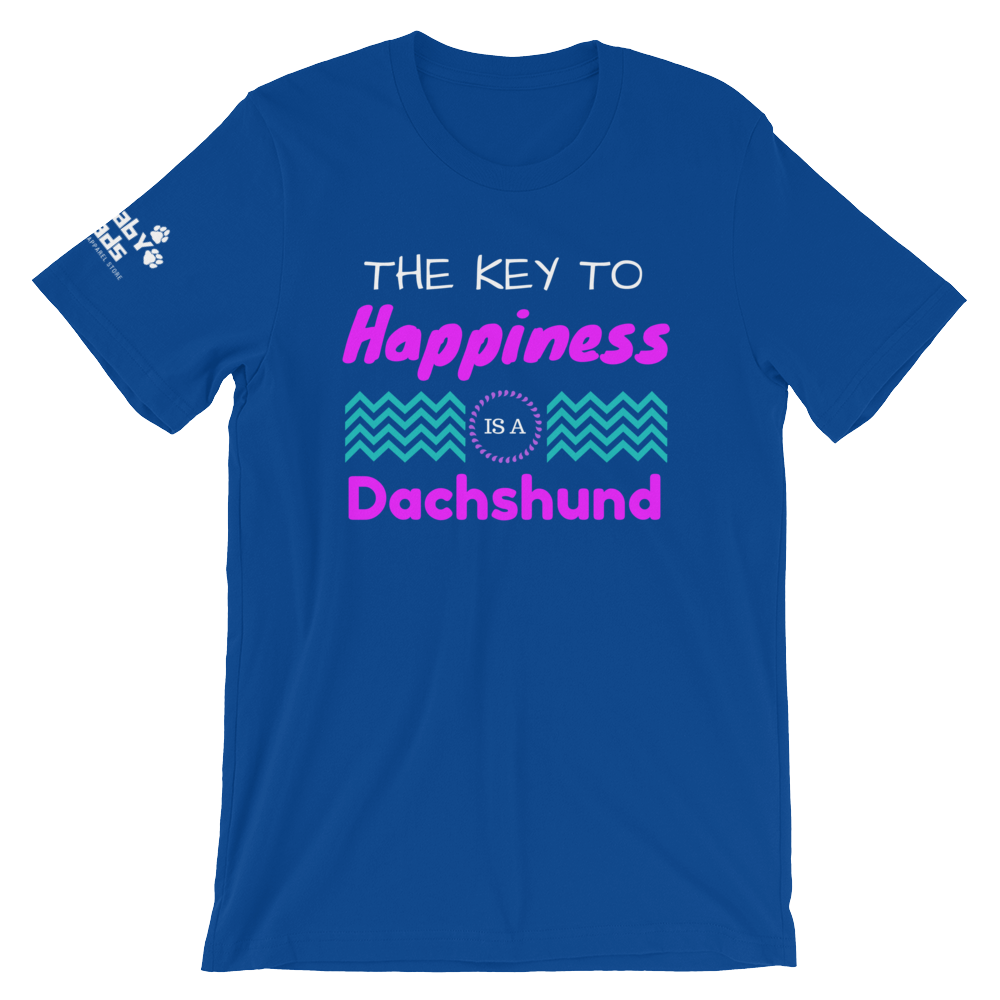 Key to Happiness is a Dachshund T-Shirt