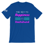 Key to Happiness is a Dachshund T-Shirt