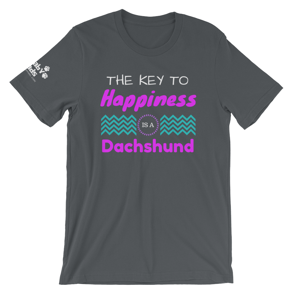 Key to Happiness is a Dachshund T-Shirt