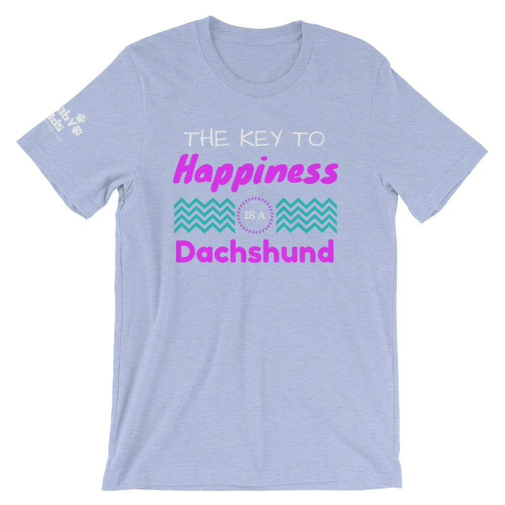 Key to Happiness is a Dachshund T-Shirt