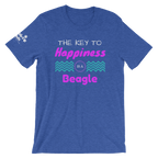 Key to Happiness is a Beagle T-Shirt