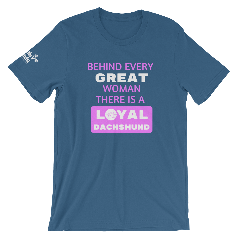 Loyal Dachshund Short-Sleeve T-Shirt