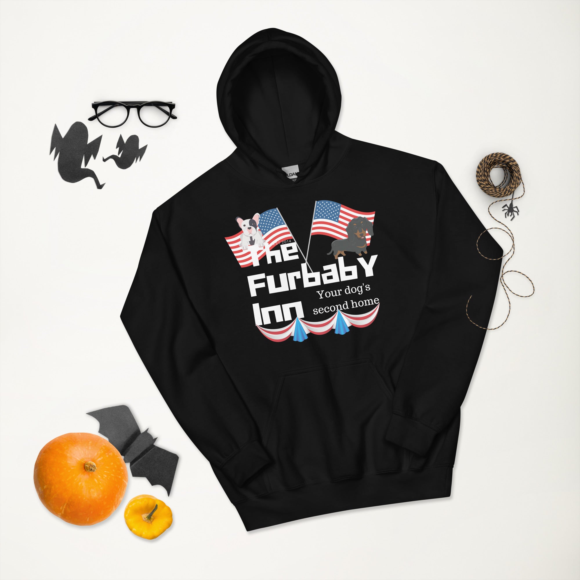The Furbaby Inn Patriotic Unisex Hoodie