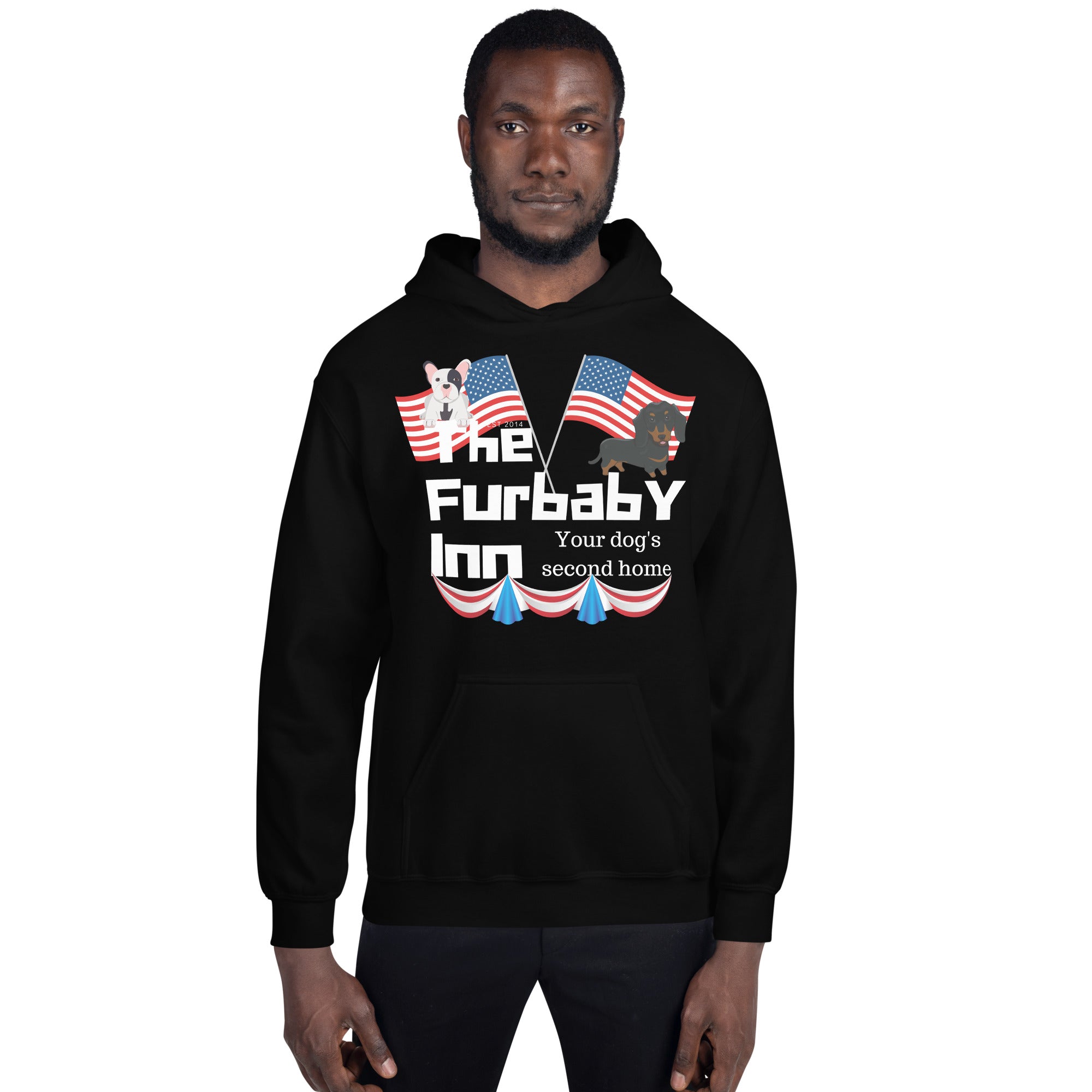 The Furbaby Inn Patriotic Unisex Hoodie