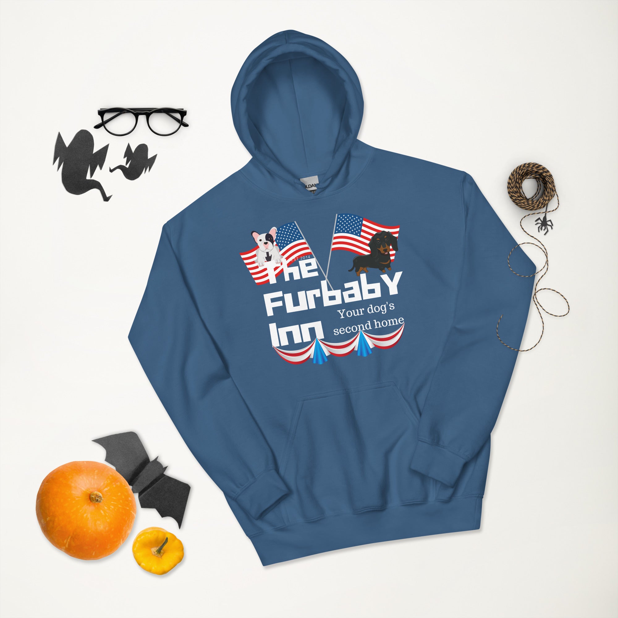 The Furbaby Inn Patriotic Unisex Hoodie