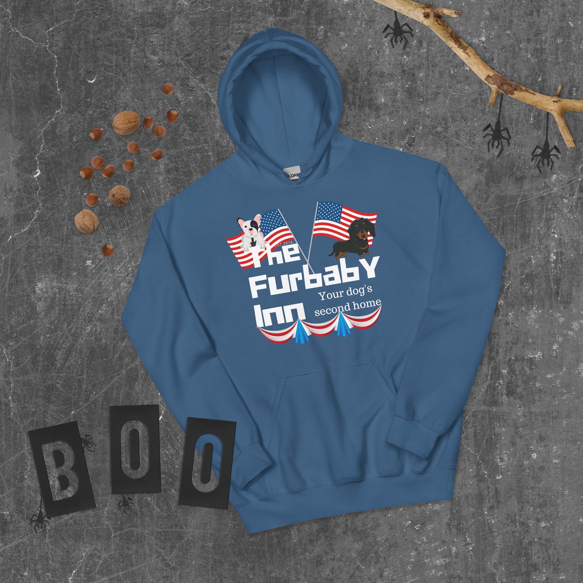 The Furbaby Inn Patriotic Unisex Hoodie