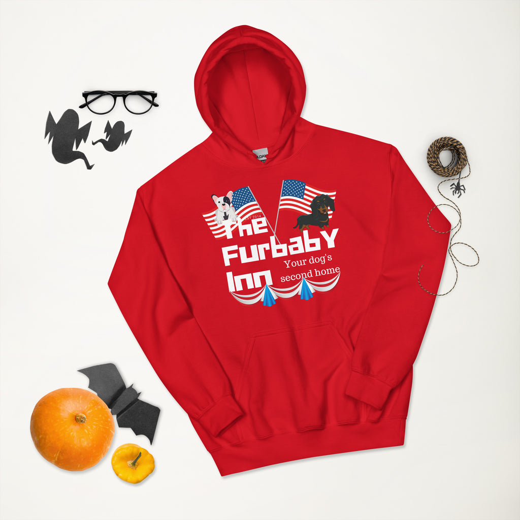 The Furbaby Inn Patriotic Unisex Hoodie