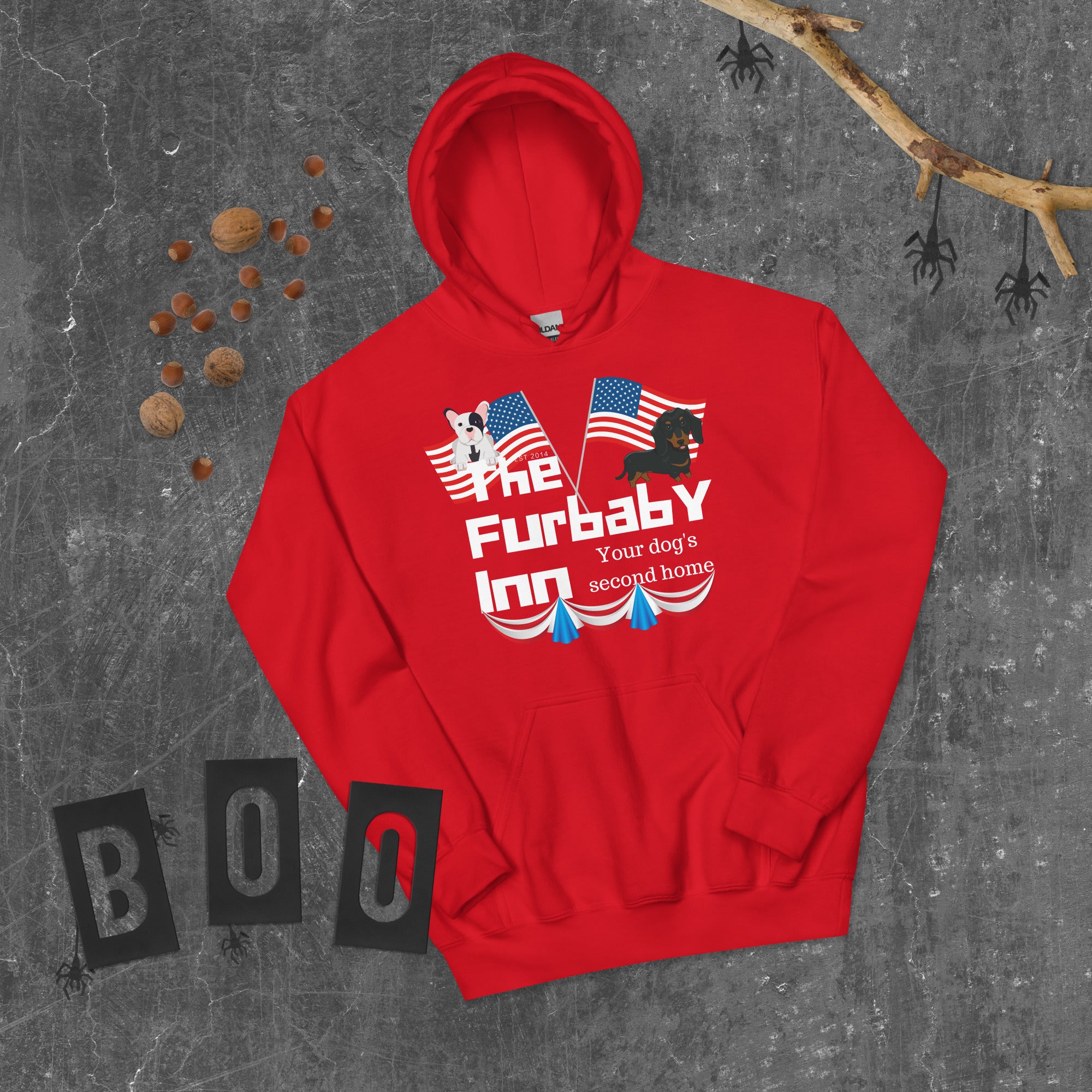 The Furbaby Inn Patriotic Unisex Hoodie