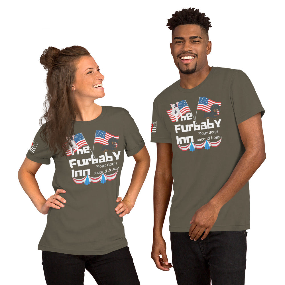The Furbaby Inn Patriotic logo