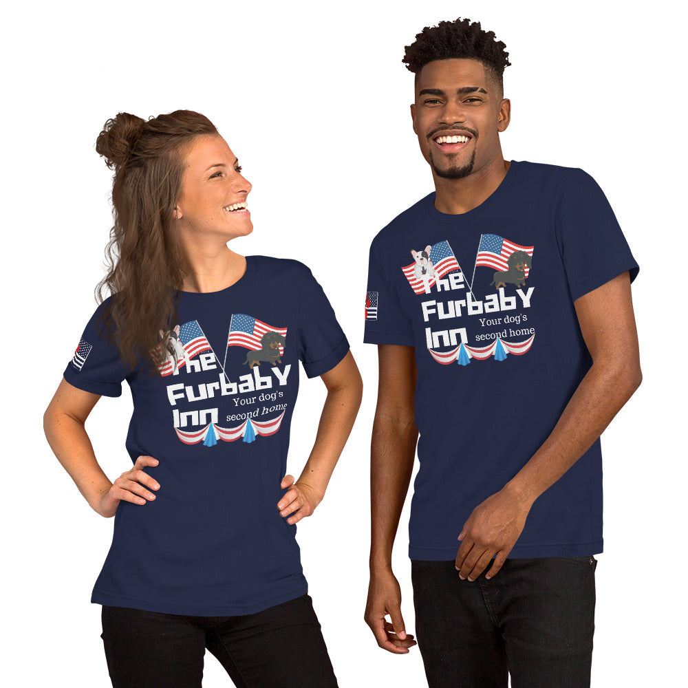 The Furbaby Inn Patriotic logo