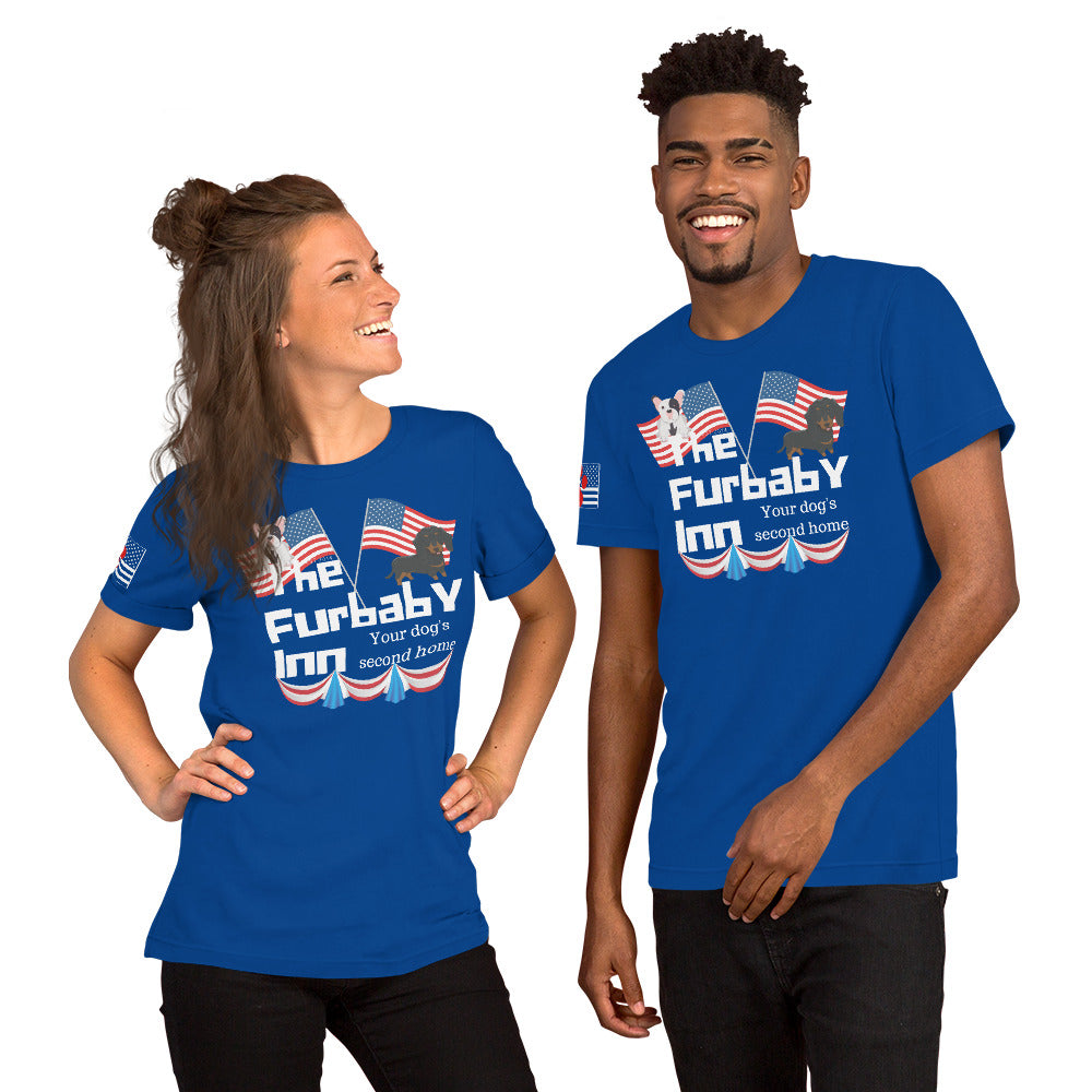 The Furbaby Inn Patriotic logo