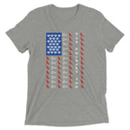 The Furbaby Inn American Dog Flag Short sleeve t-shirt